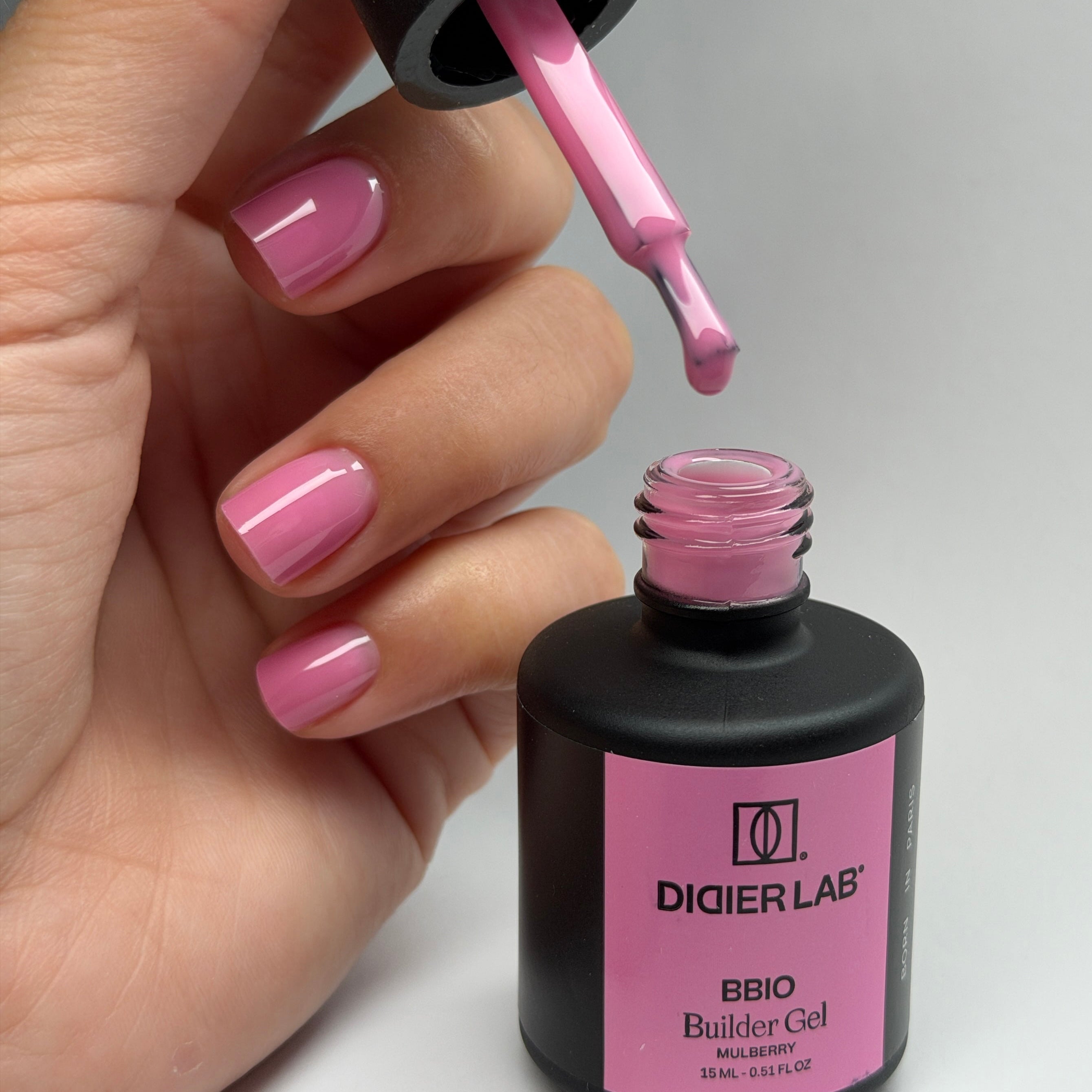 BBIO Żel budujący w butelce "Didier Lab", Mulberry, 15ml
