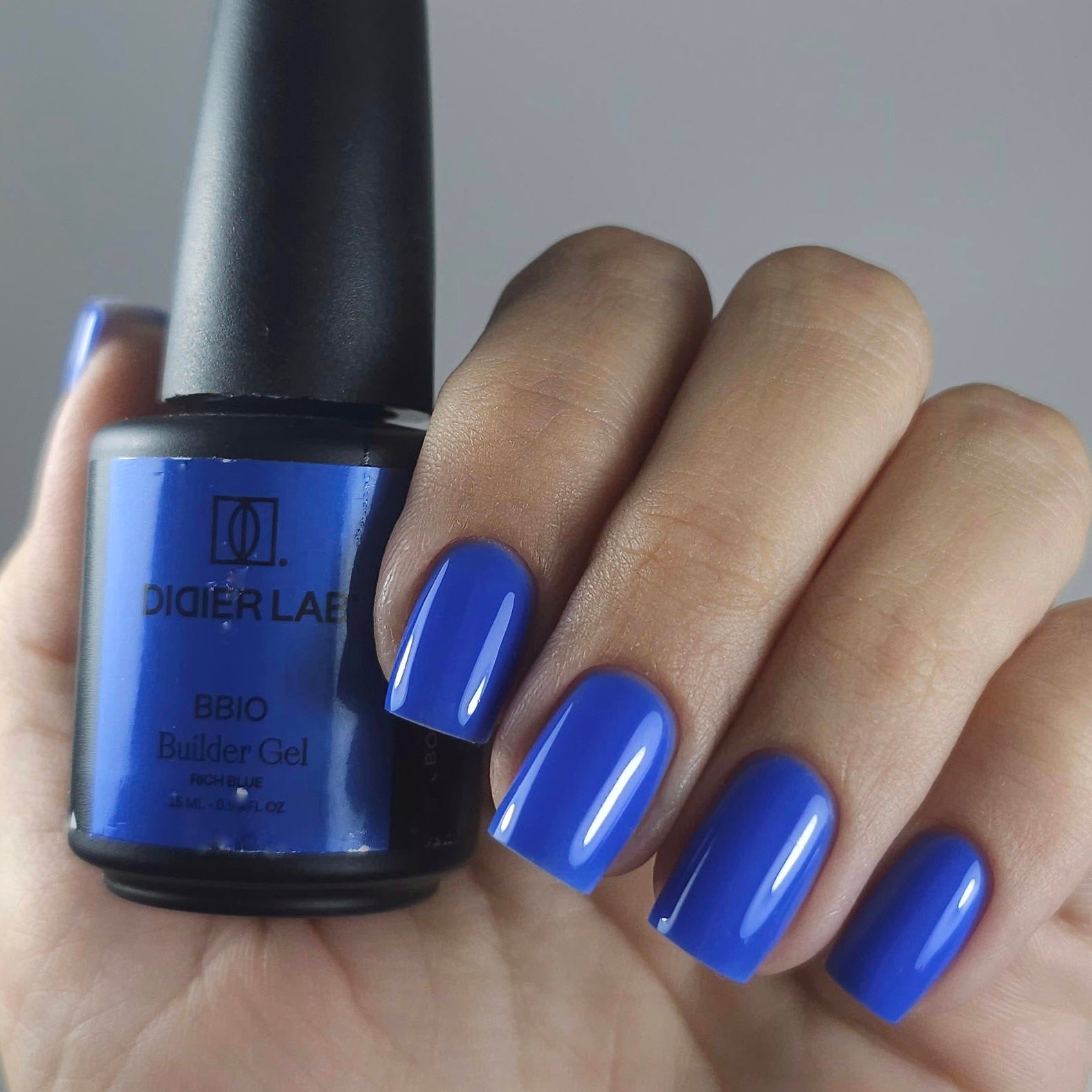 BBIO Żel budujący w butelce "Didier Lab", Rich Blue, 15ml