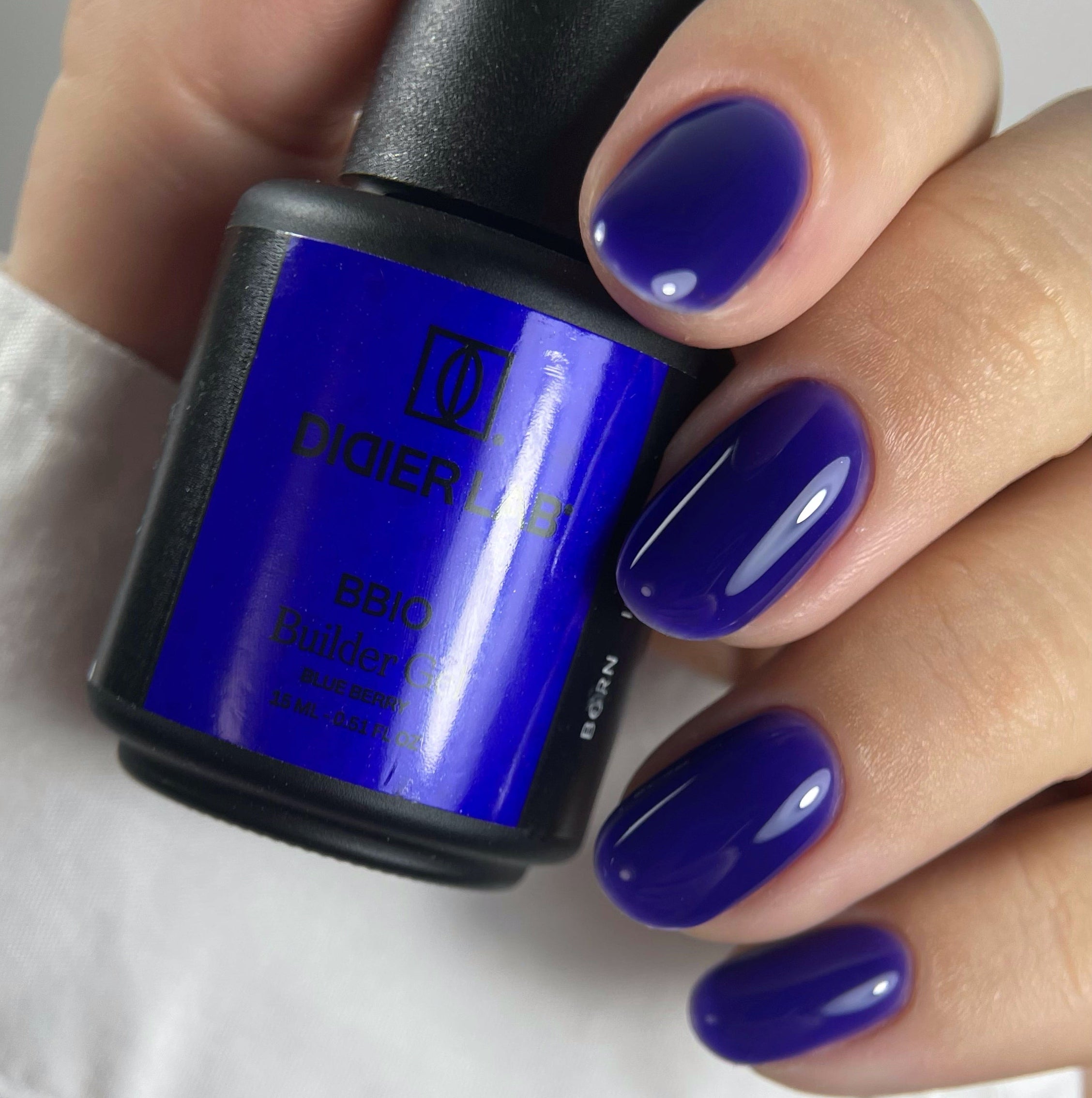 BBIO Żel budujący w butelce "Didier Lab", Blue Berry, 15ml