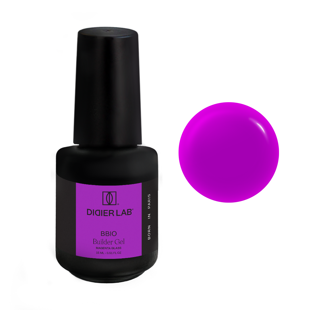 BBIO Żel budujący w butelce "Didier Lab", Magenta Glass, 15ml