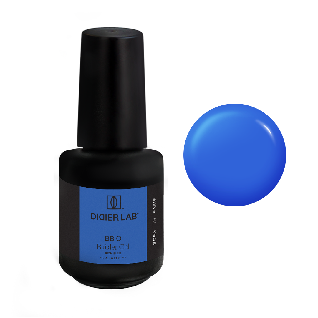 BBIO Żel budujący w butelce "Didier Lab", Rich Blue, 15ml